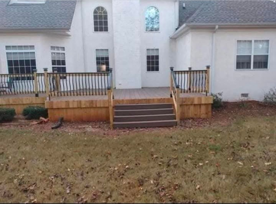 Deck Construction for All Out Construction in Atlanta, GA