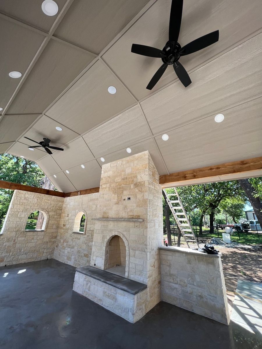 Patio Design & Construction for Rojas Contractors in Fort Worth, TX