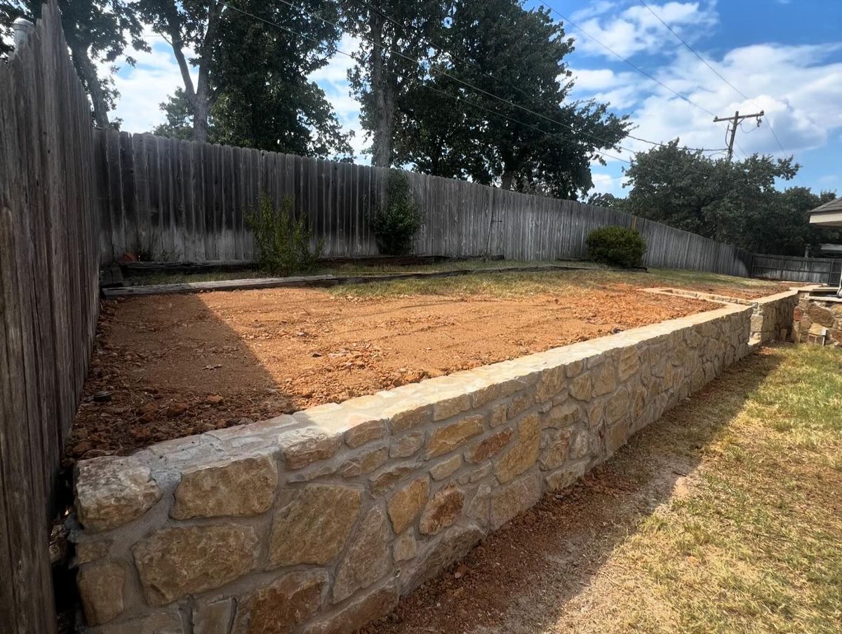 Retaining Walls for BW Concrete Contracting LLC in Fort Worth, TX