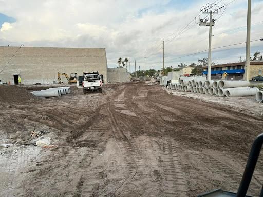 Site Preparation for Parker Land Services in Lakeland, FL