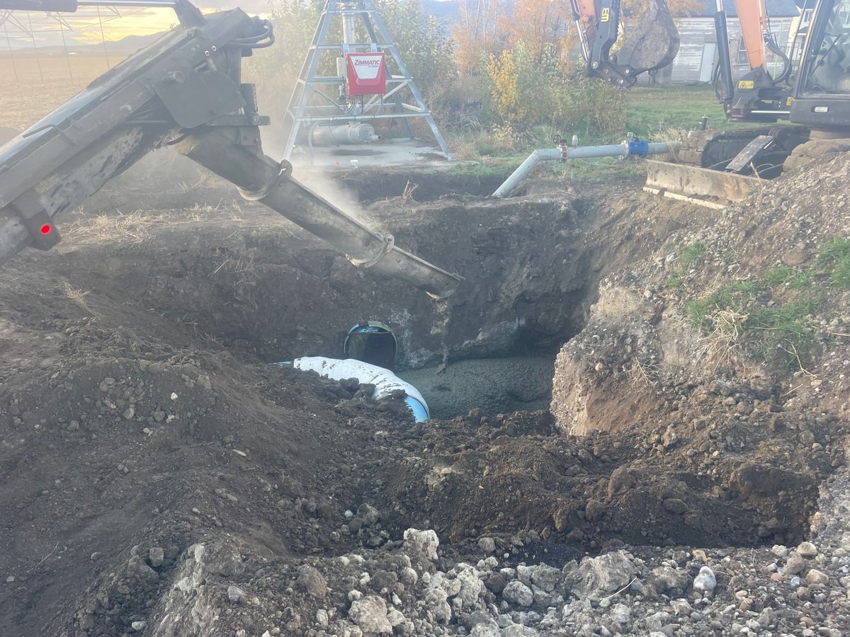 We pour Concrete for all your needs for Ward Mobile Pour Concrete in Tremonton, UT