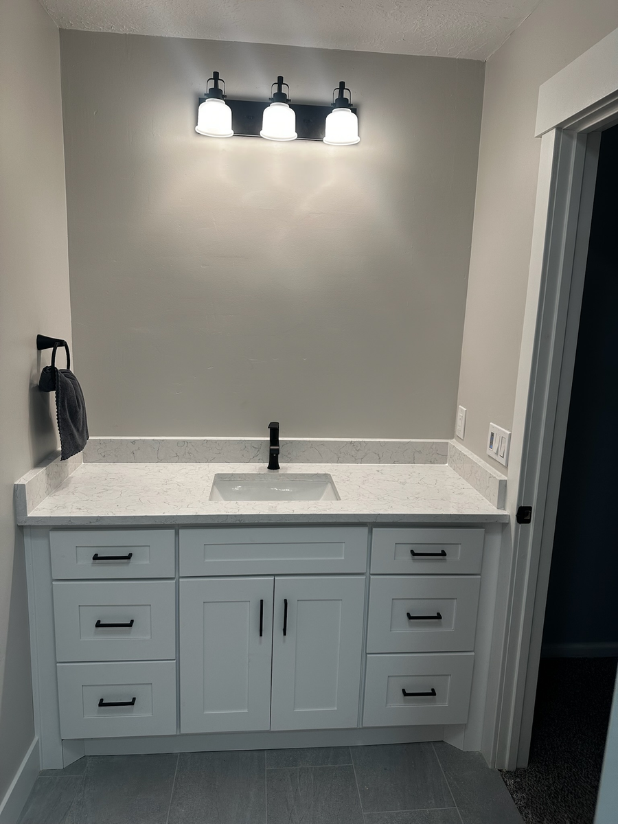 Bathroom Renovation for AKP Construction in Elwood, UT