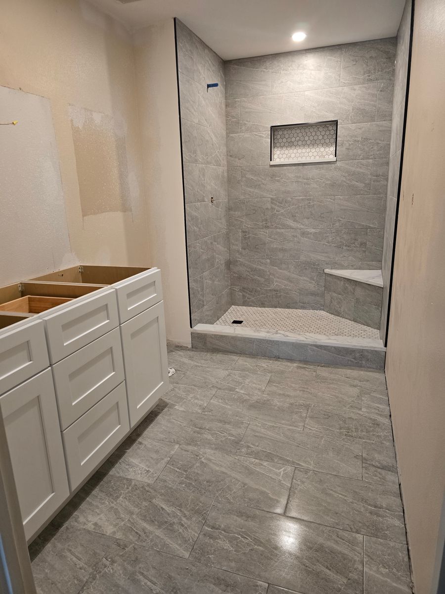 Bathroom Renovation for SKP Services in St. Petersburg, FL