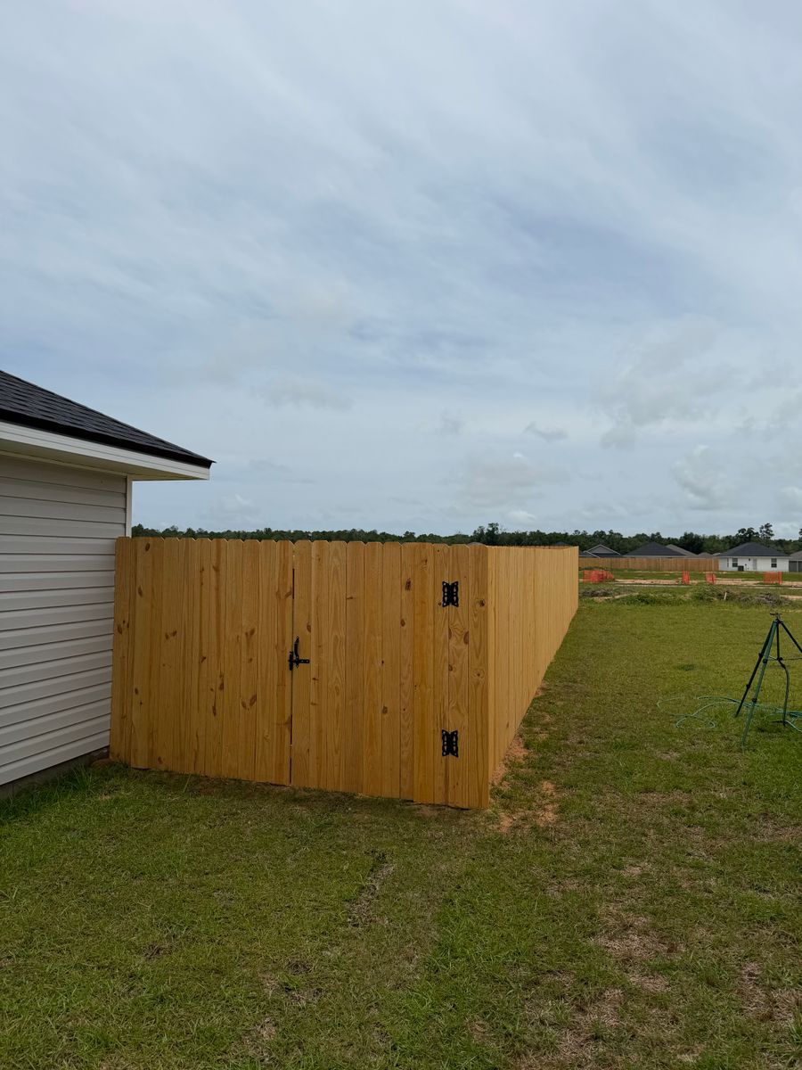 Fence Installation for Forrest Fencing in Pensacola, FL