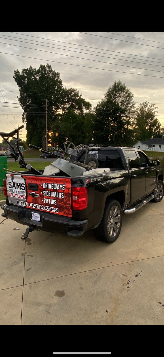 Patio Design & Installation for Sam's Concrete & Masonry in Hernando, MS