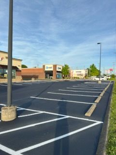 Parking Lot Striping for Metzler Paving and Sealcoating in Jacksboro, TN