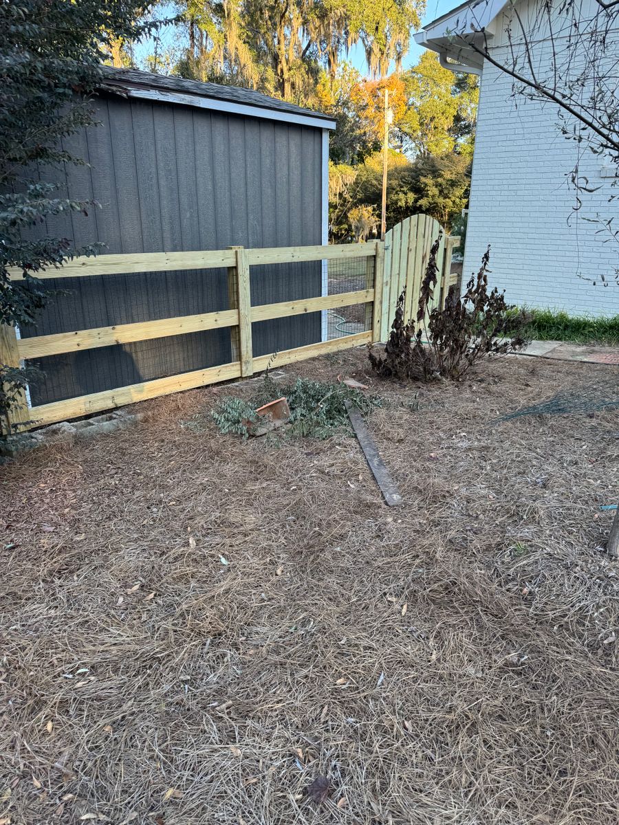 Fencing for Camalett Services in Perry, GA