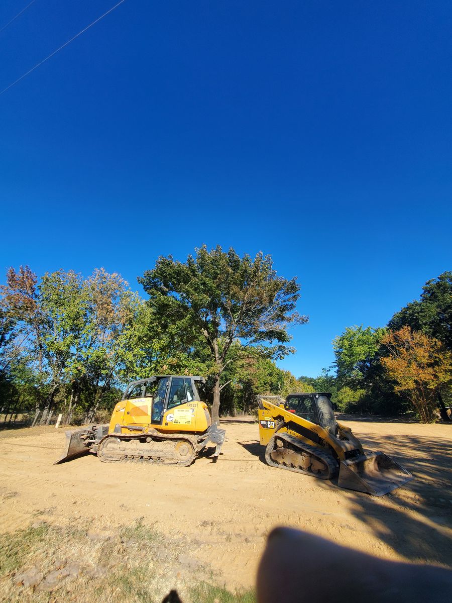 Demolition & Site prep for Honey Do Dirt Works in Bonham, TX