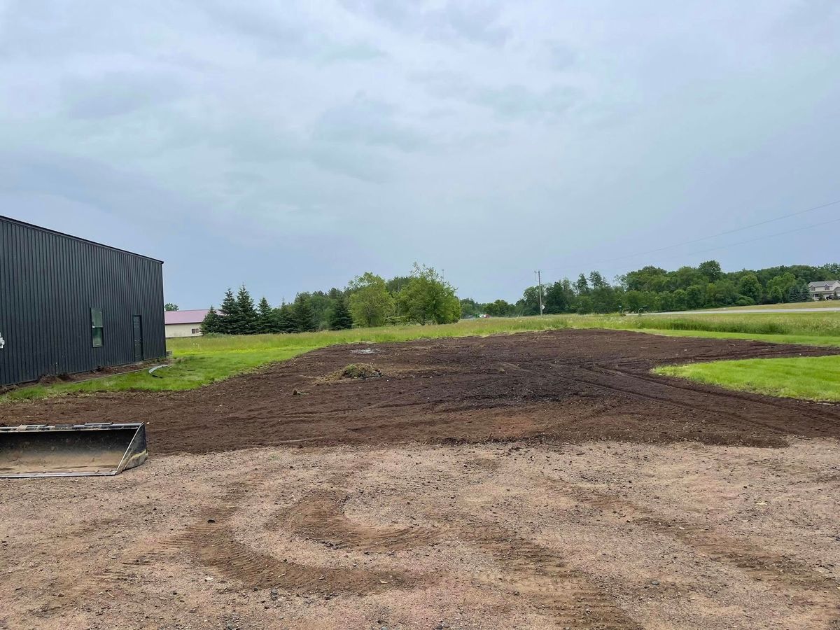 Property Grading for J’s Snow and Landscape in Oak Park, MN