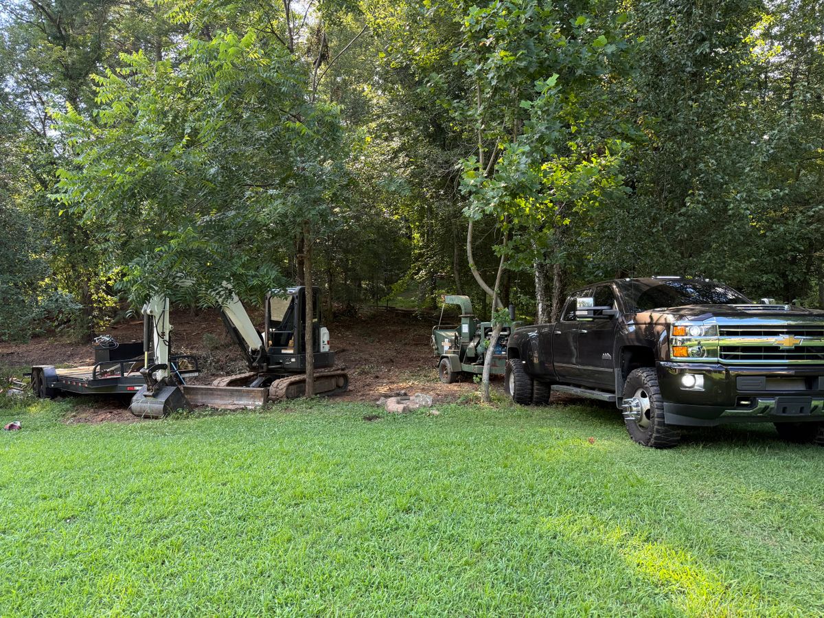 Stump and Tree Removal for OCD Landworks in Lenoir, NC