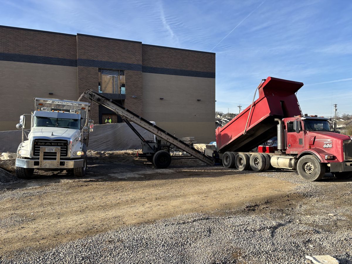 Construction Material Hauling for RDH Contracting in Goodlettsville, TN
