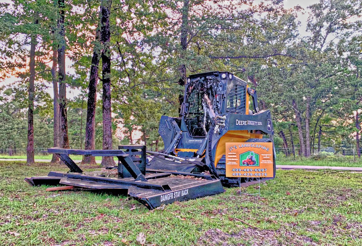 Mulching/ Underbrushing for JT’s Landscaping in Tyler County, TX