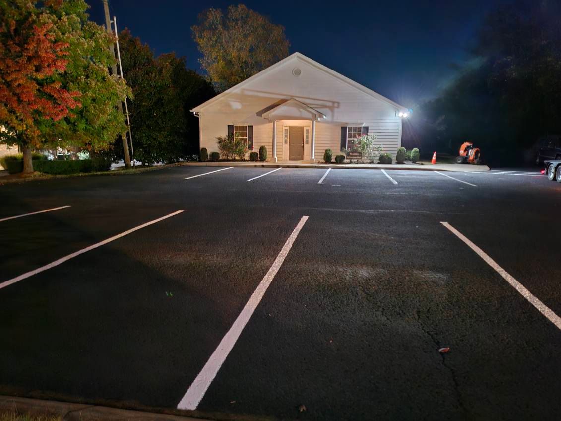 Parking Lot & Road Striping for Specialty Paving and Sealcoating in Gallatin, TN