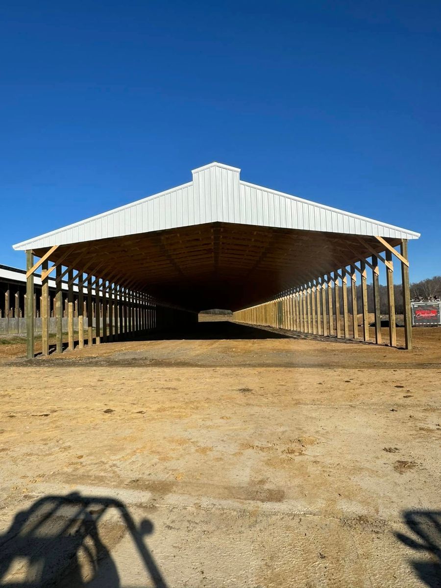 Pole Barn Construction for Ridgeline Construction in Hiddenite, NC