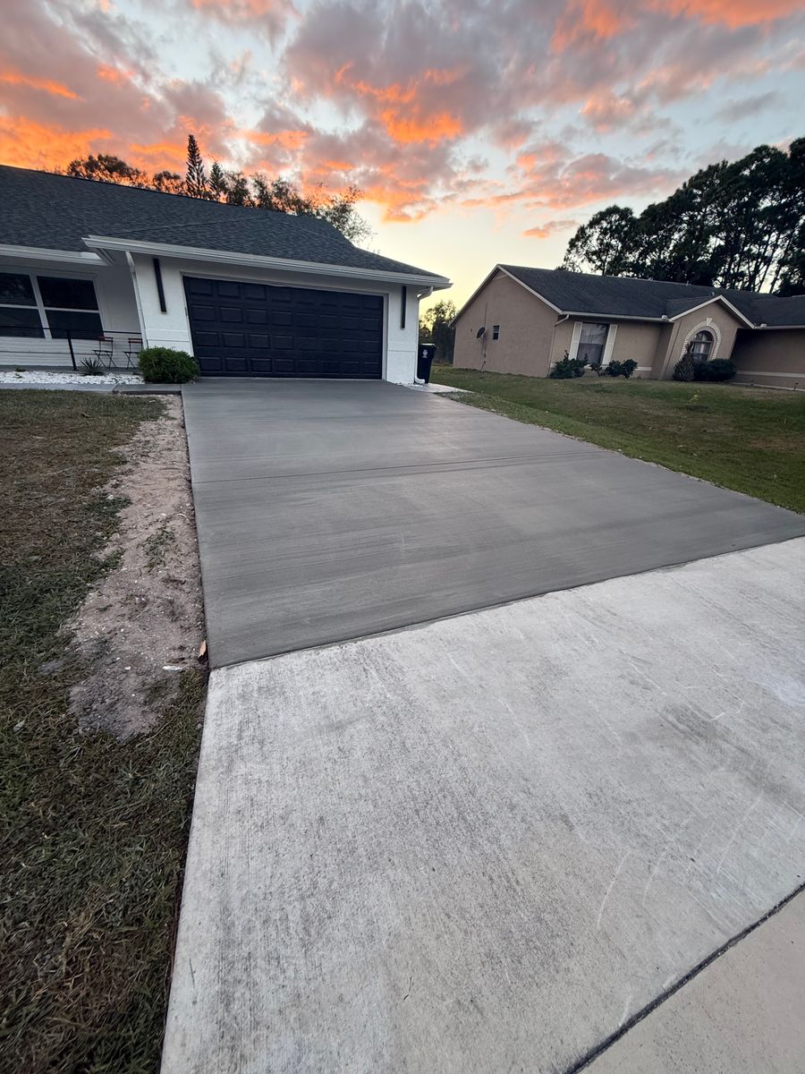 Driveways for Coastal Concrete Creation in Port St. Lucie, FL
