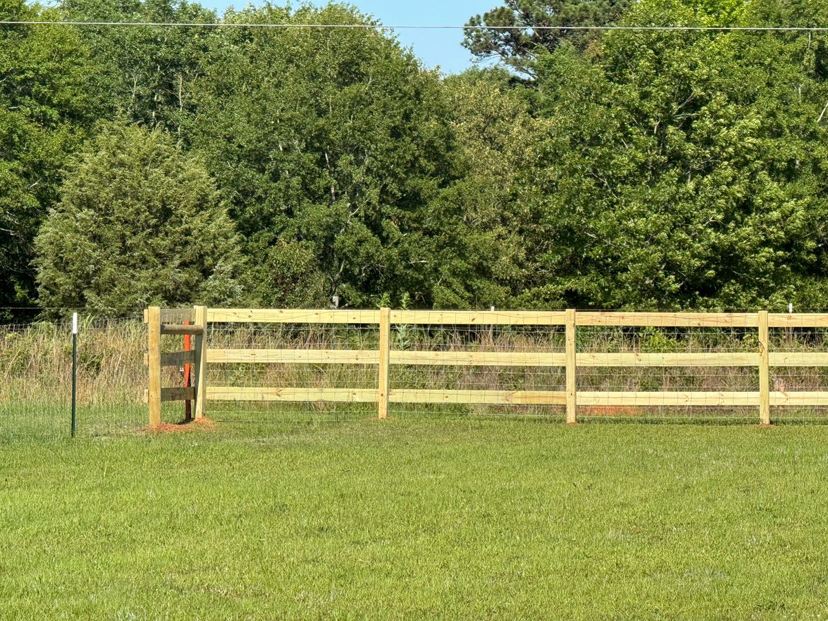 Fencing for Camalett Services in Perry, GA