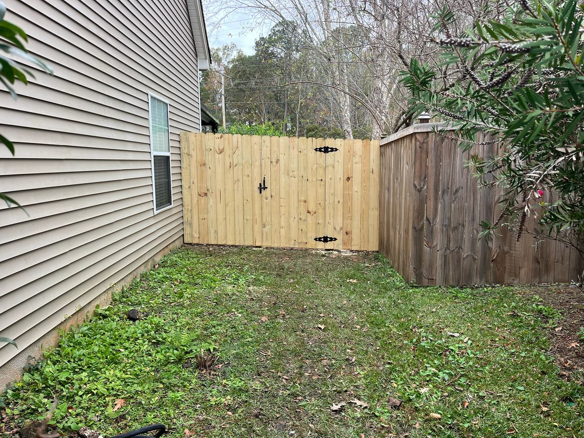 Fencing for Veteran Home Solutions in Summerville, SC