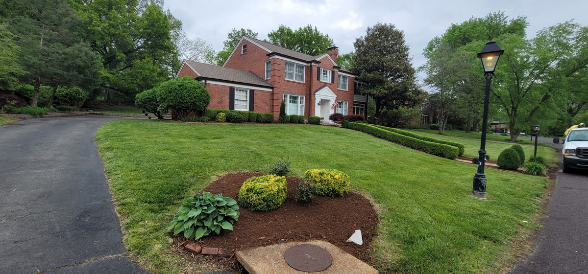 Spring Cleanup for VQ Land & Stone in St. Louis, MO