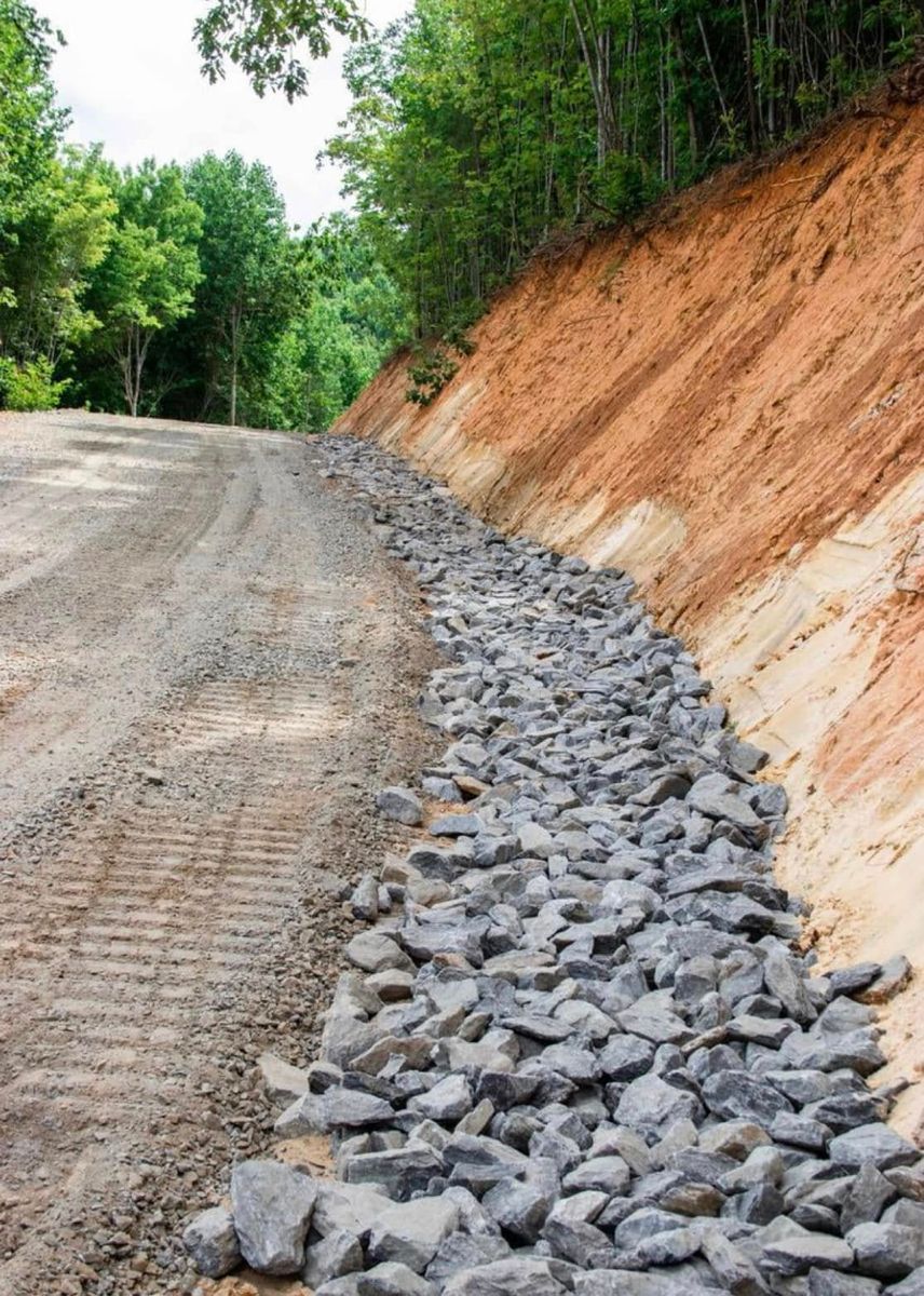 Foundation Digging for Hann Land Development in Lindale, GA