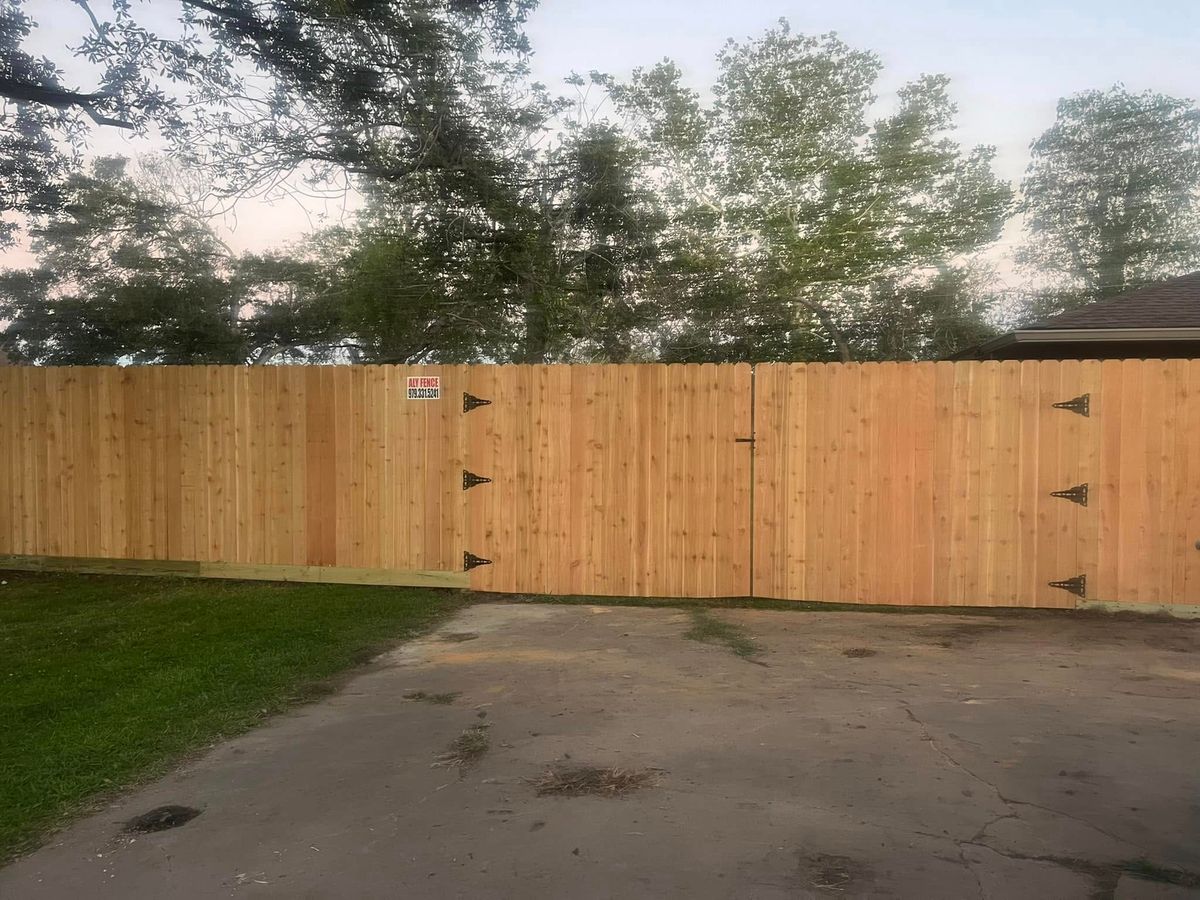 Fence Installation for Aly Fence in Angleton, TX