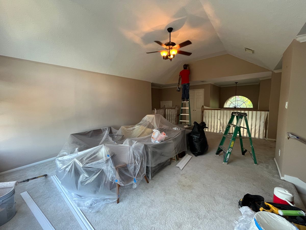 Painting and drywall for LEGA Home Improvements LLC in Magnolia, TX