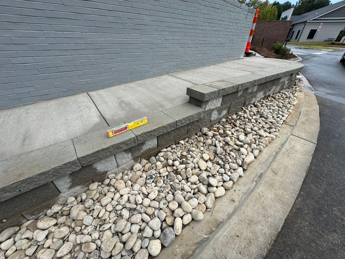 Landscape Installation for Trophy Outdoor Solutions in Lexington, SC