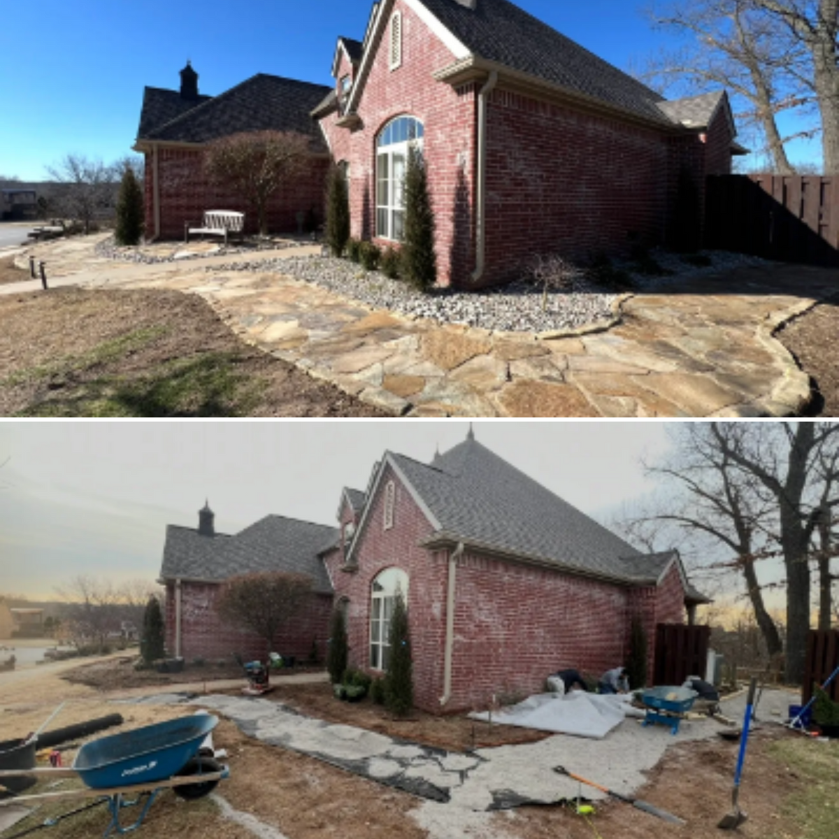 HARDSCAPING for Pureleaf Lawncare LLC in Springdale, AR