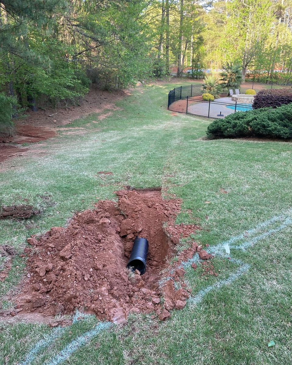Light Grading & Excavation for Fayette Property Solutions in Fayetteville, GA