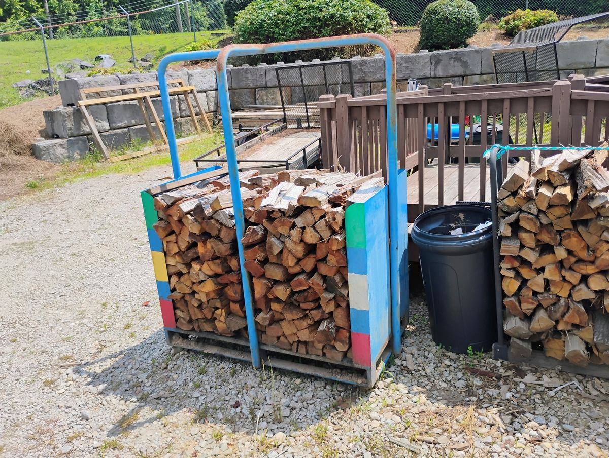 Firewood for BAM Another Pinestraw Lot in Flowery Branch, GA
