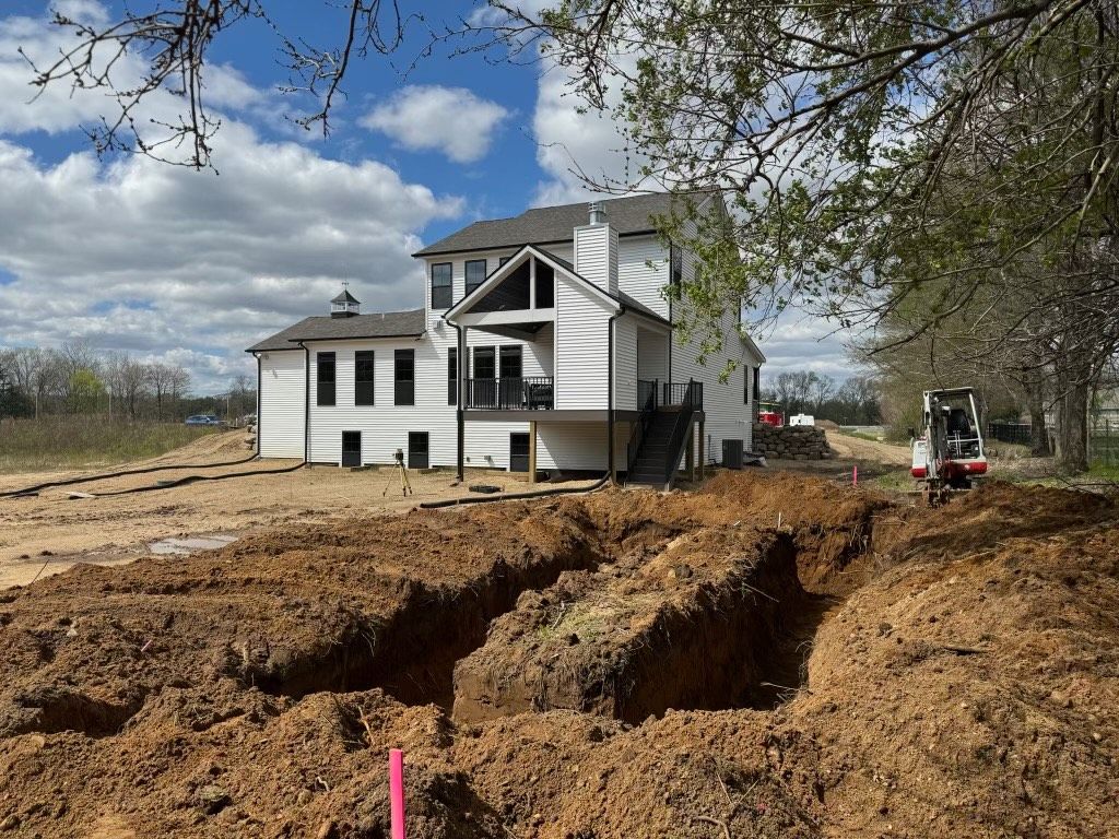 Excavations / Drainage for Curb Concepts Plus in Mishawaka, IN