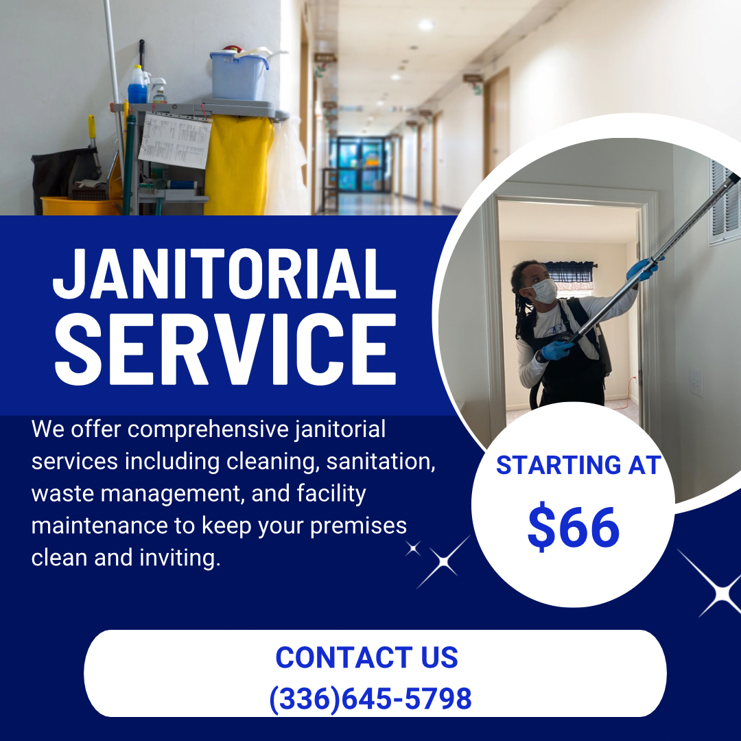 We Clean BUSINESSES! for Cleaning Carolina’s LLC in Greensboro, NC