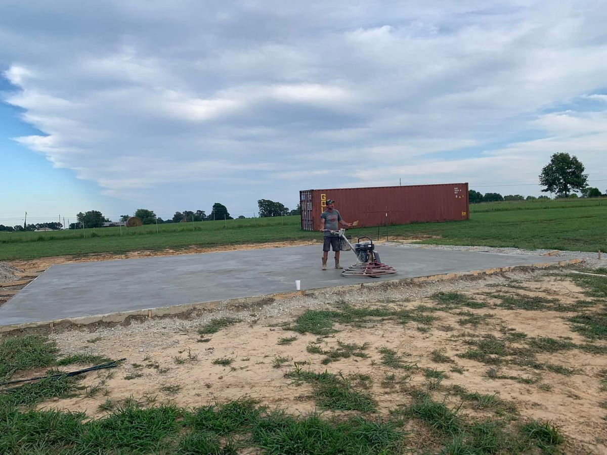 Foundations for R&C Concrete in Jonesboro, AR