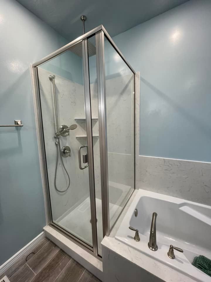 Shower for AKP Construction in Elwood, UT