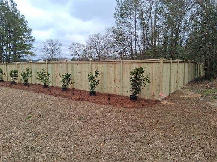 Fence Installation for JB Nealy Fence in Elgin, SC