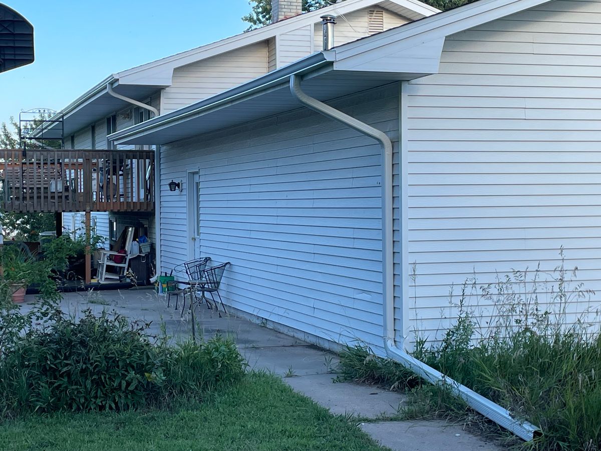 Aluminum Gutters Installation for The Gutter Man Seamless in Lexington, NE