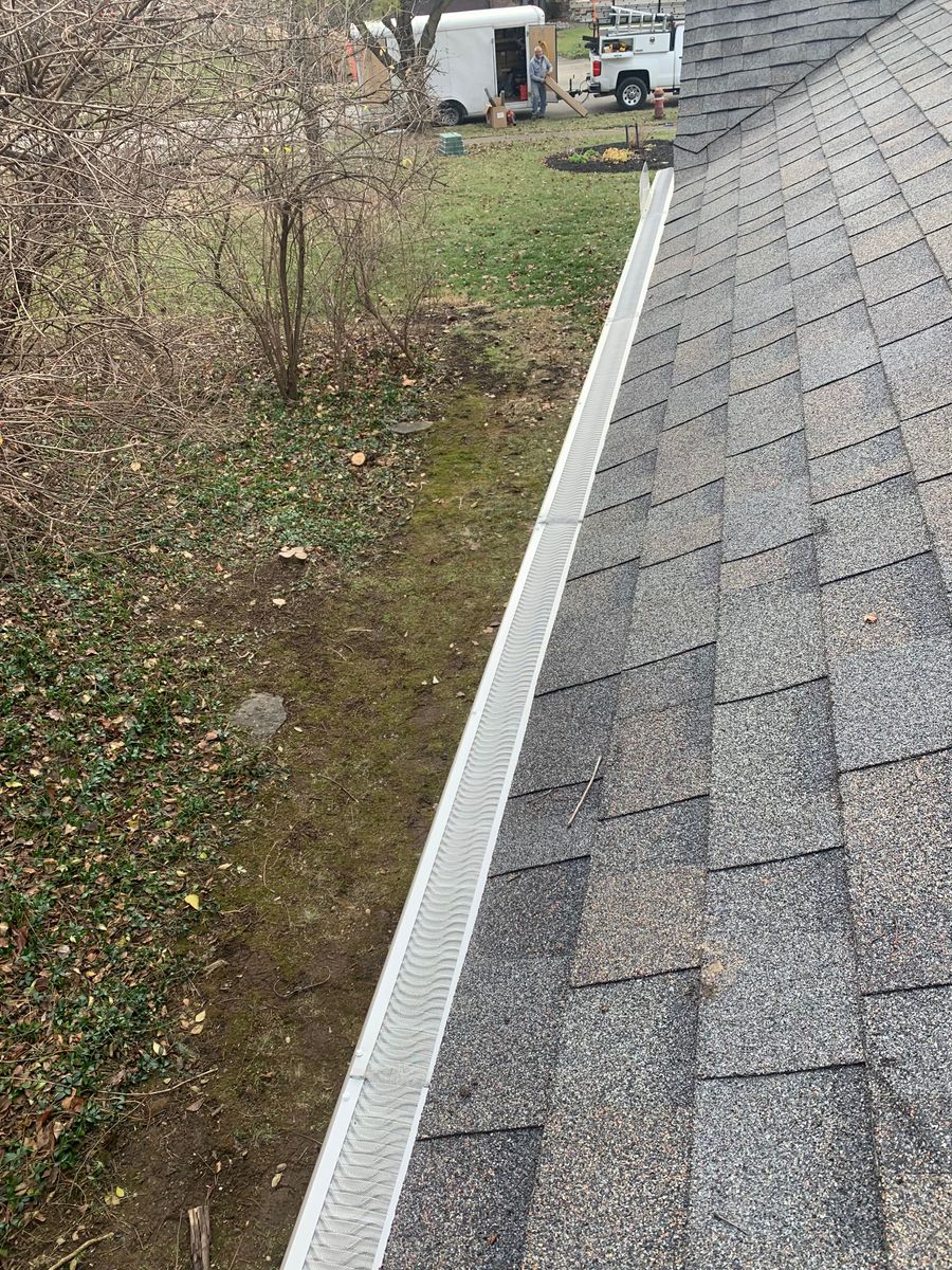 Gutter Guards for Haymaker Construction in Dayton, Oh