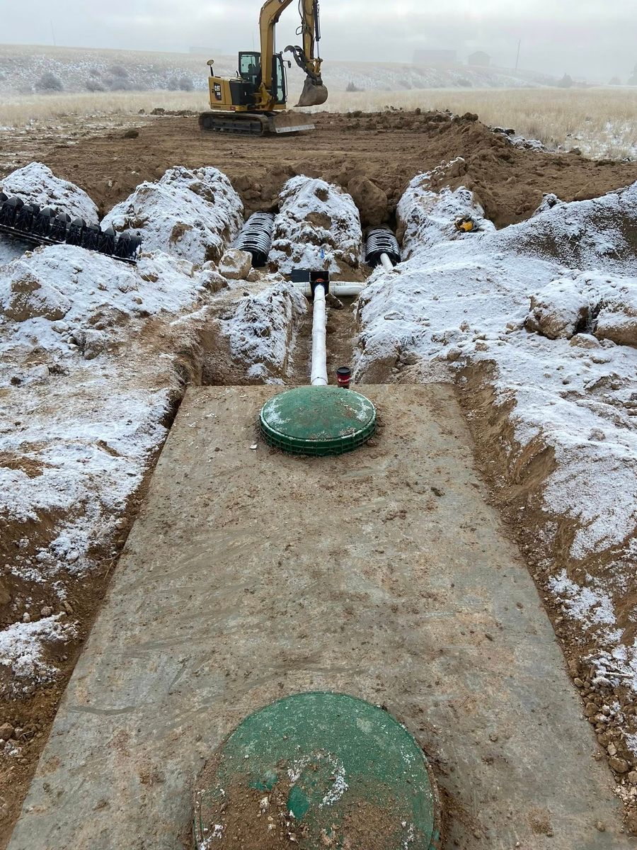 Septic System Installation for Epik Excavation in Helena, MT