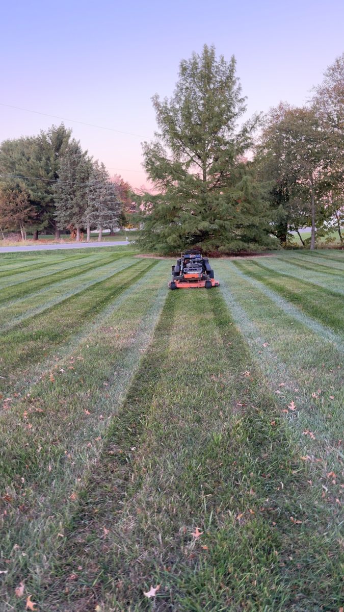 Mowing for Vasel's Landscaping Services in Medina, OH
