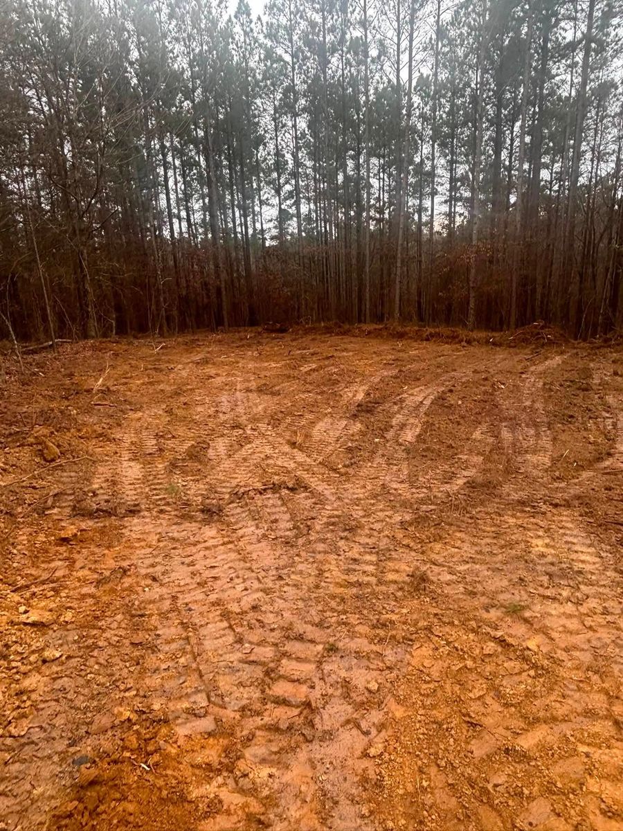 Site Grading for Ross Excavation & Land Development in Middleton, TN