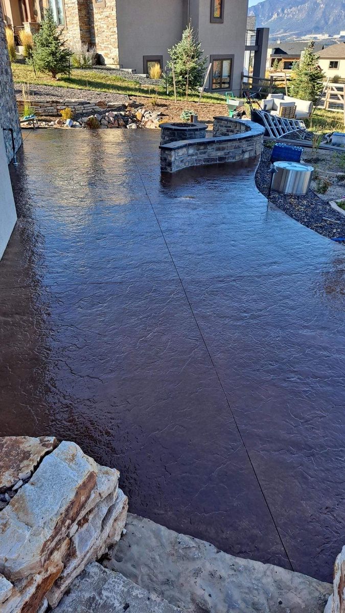 Concrete Slab Construction for Preciado Concrete LLC in Colorado Springs, CO