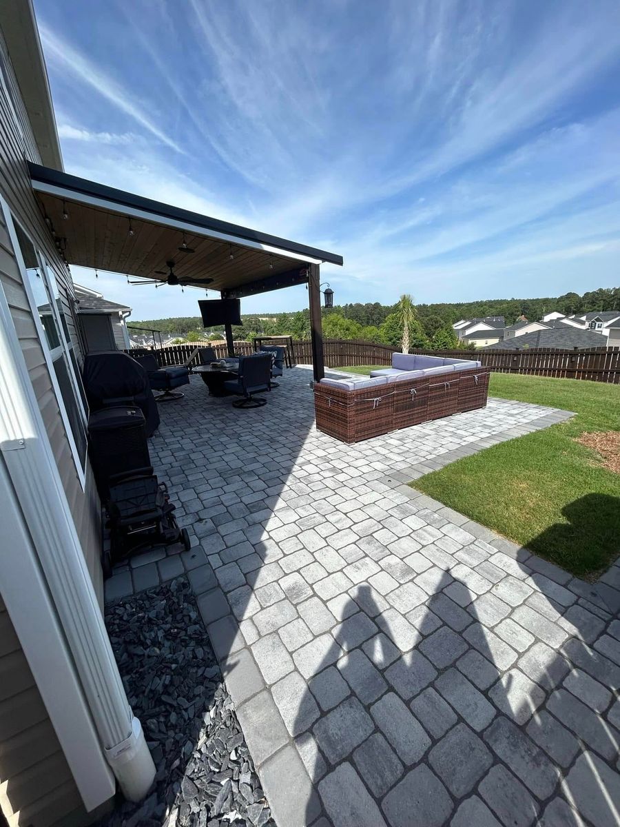 Hardscape Design & Installation for Trophy Outdoor Solutions in Lexington, SC