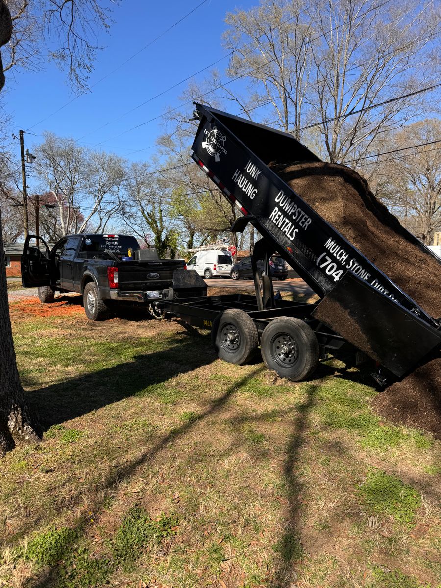 Mulch Installation for CG’s Enterprises in Concord, NC
