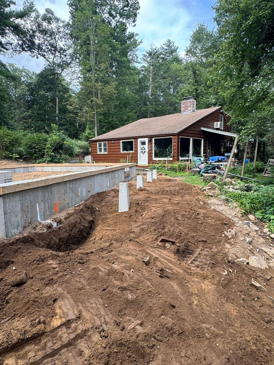 Grading for CS Property Maintenance in Middlebury, CT