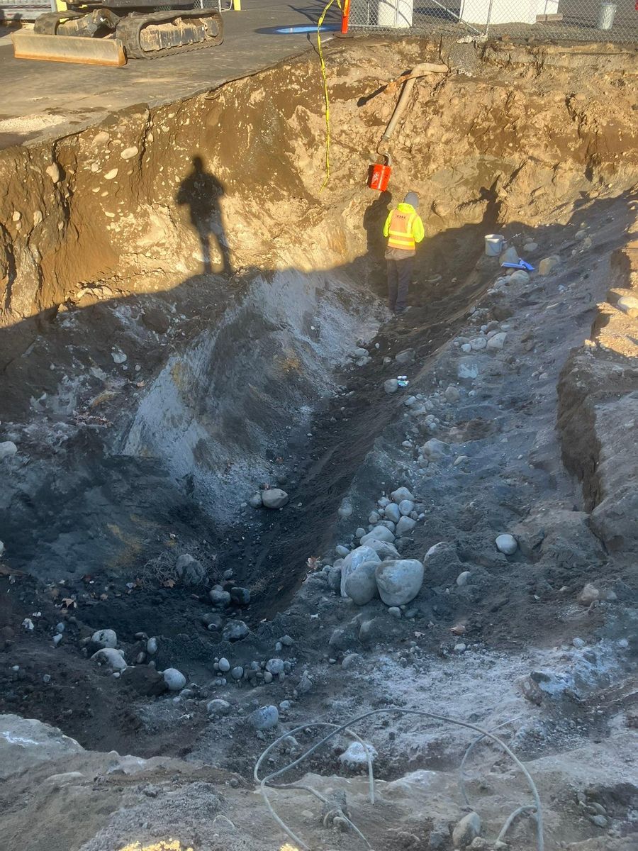 Trenching for Zion Excavation in Ephrata, WA