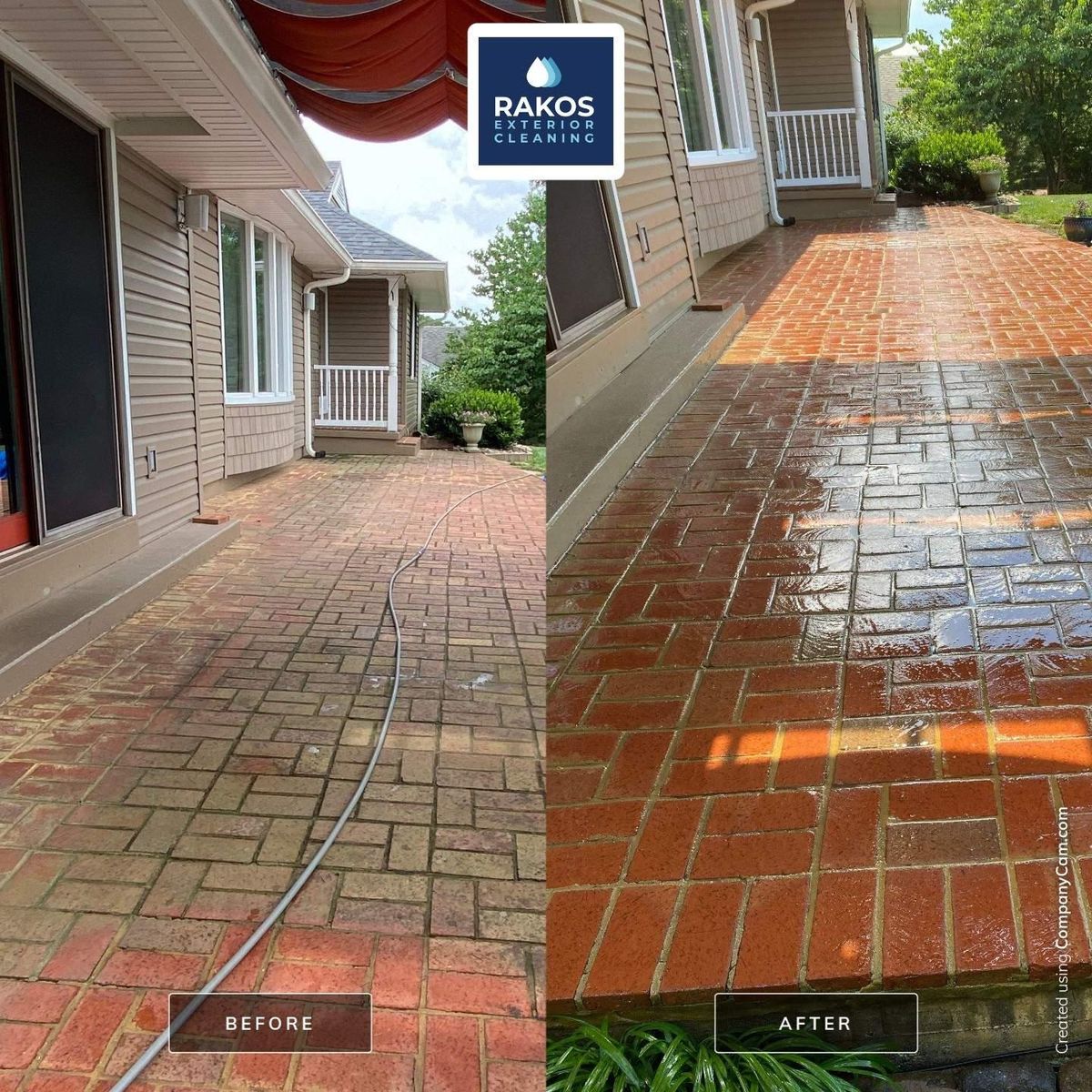 Brick Cleaning for Rakos Exterior Cleaning in Lynchburg, VA