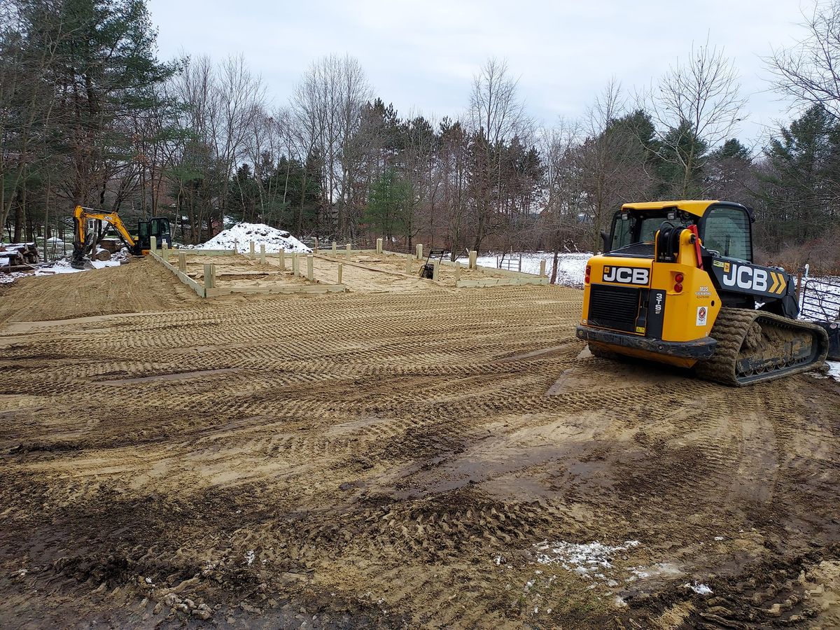Land Clearing for MJS Excavating in Hardwick, MA