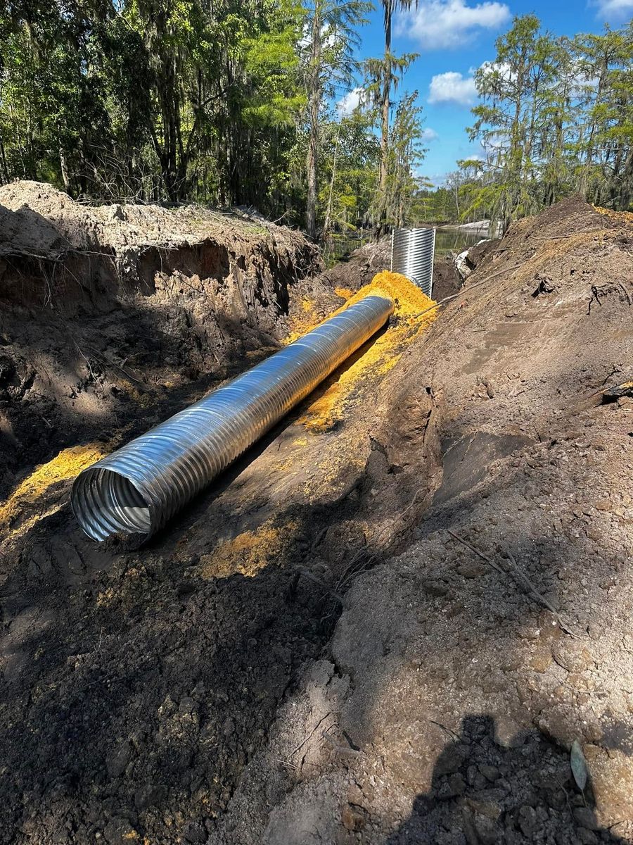 Drainage Systems for Iron Industries in Bluffton, SC