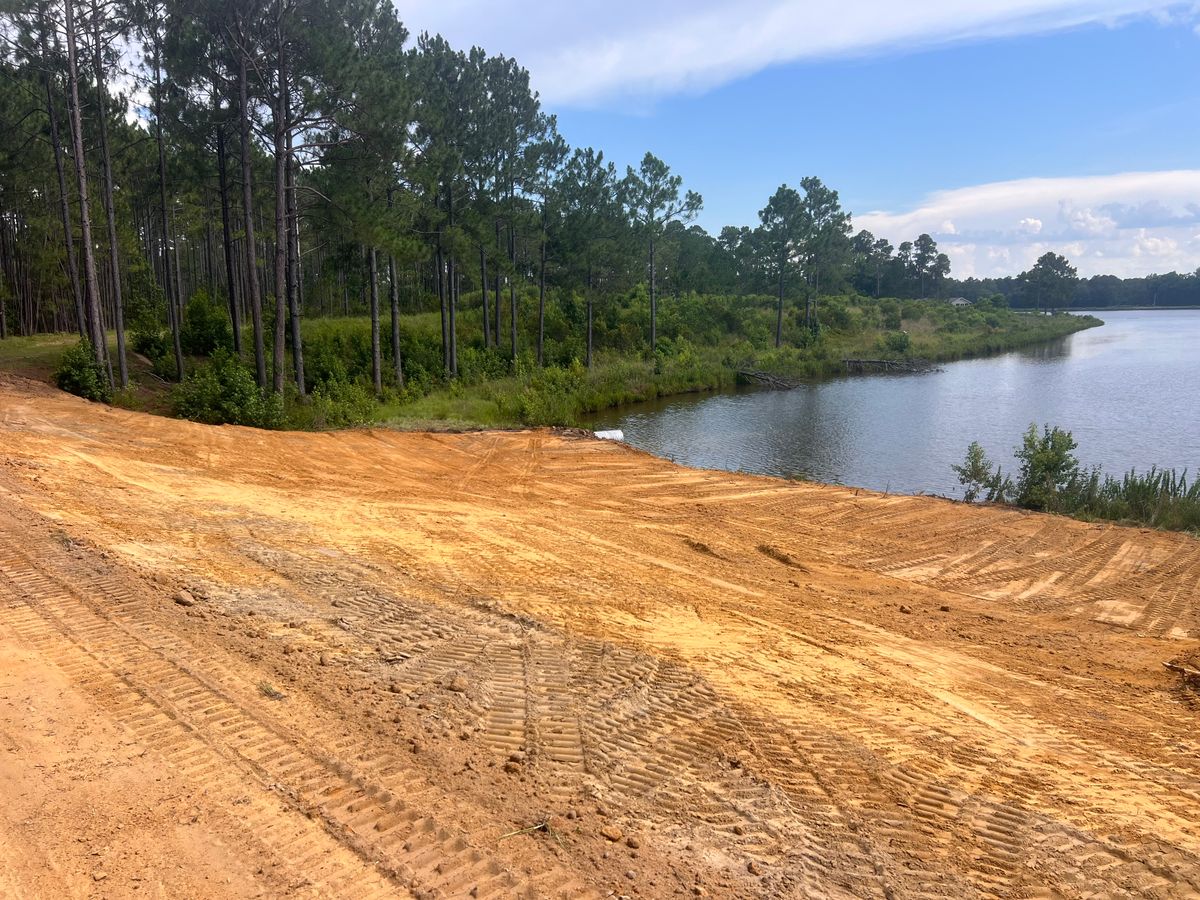 Grading for Coursey Construction in Metter, GA