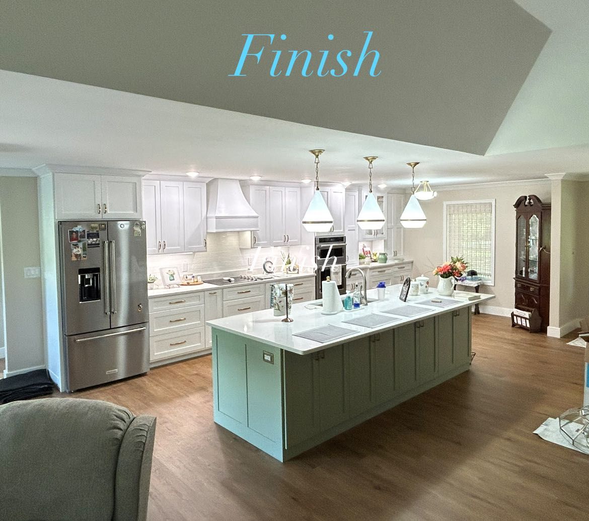 Cabinet Installation for Goetz & Co. Fine Cabinetry in Camden, TN