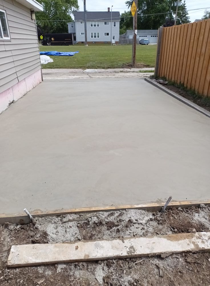 Concrete Slab Construction for O&M Concrete in Racine, WI